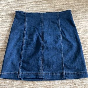 💕 We the Free Denim Modern Femme Mini Skirt 💕